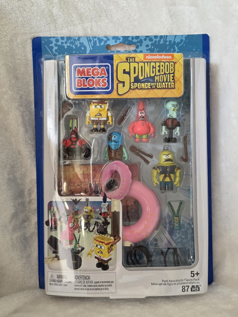 Mega Bloks SpongeBob Movie Sponge Out of Water Post-Apocalyptic Figure Pack